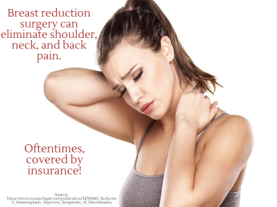 Eliminate Back and Neck Pain With a Breast Reduction: Meridian Plastic  Surgery: Plastic Surgery